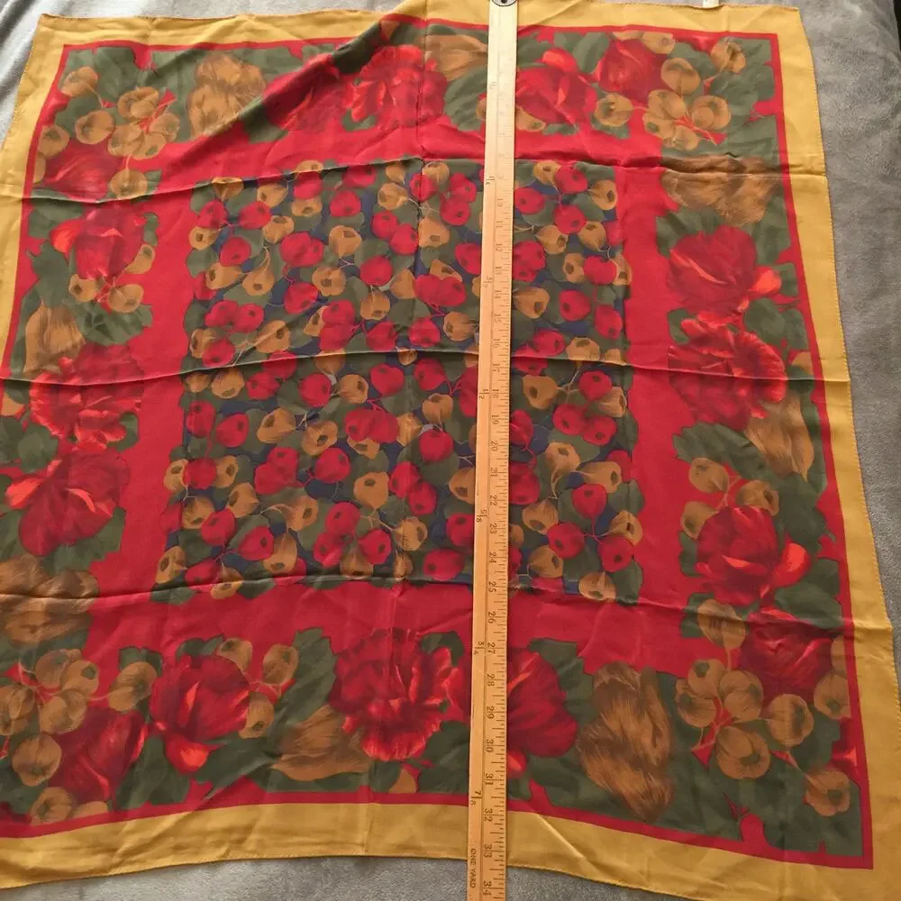 100% Silk Scarf France